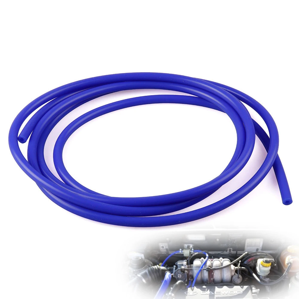 

FIFAN 1M Length Vacuum Silicone Hose Red color Intercooler Coupler Pipe Turbo Red Blue Black