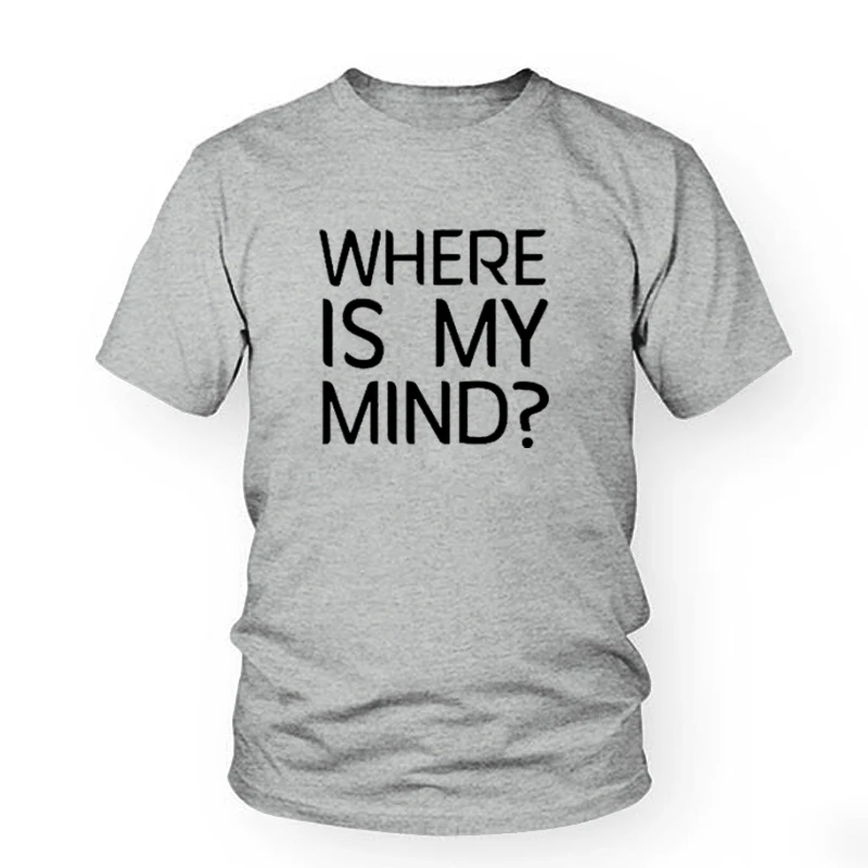 Футболка с надписью My Mind Pixies рок группы модные женские топы одежда Tumblr 2018 летняя