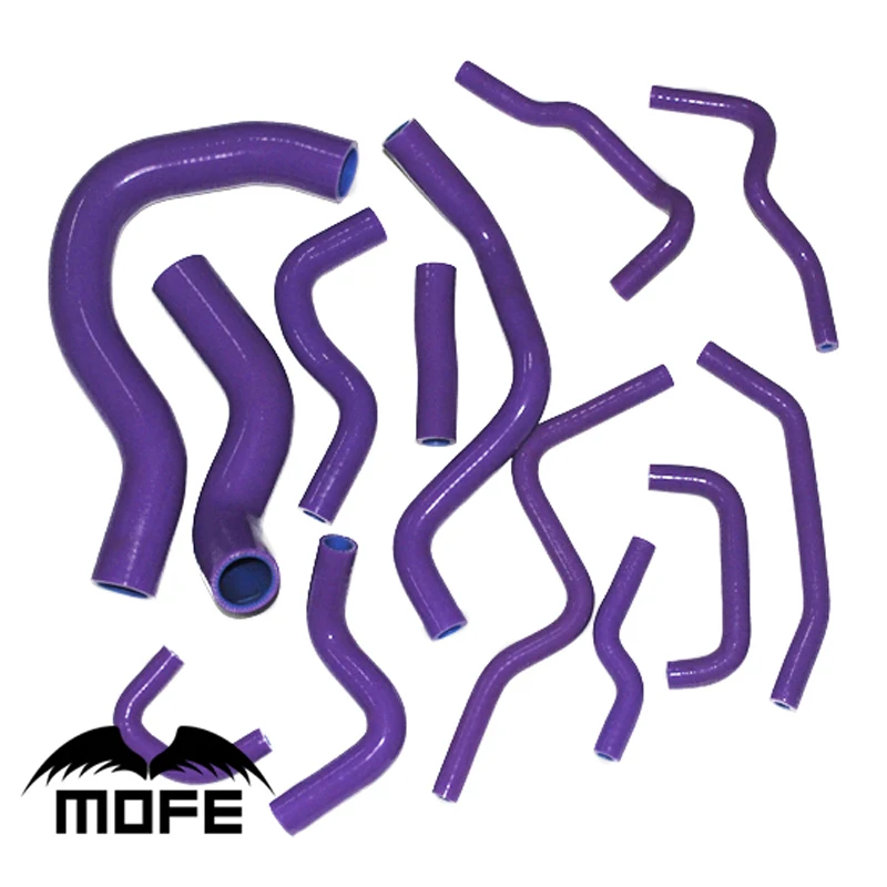 Mofe 13pcs Customized / Original Logo Silicone Radiator Hose Kit For Honda EP3 Civic TYPE R K20A2 2001-2005 Mofe 13pcs Customized / Original Logo Silicone Radiator Hose Kit For Honda EP3 Civic TYPE R K20A2 2001-2005