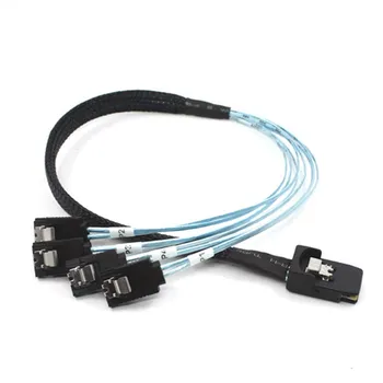 

Chenyang Mini SAS 4i SFF-8087 36 P Host to 4SATA 7P Target HDD Cable