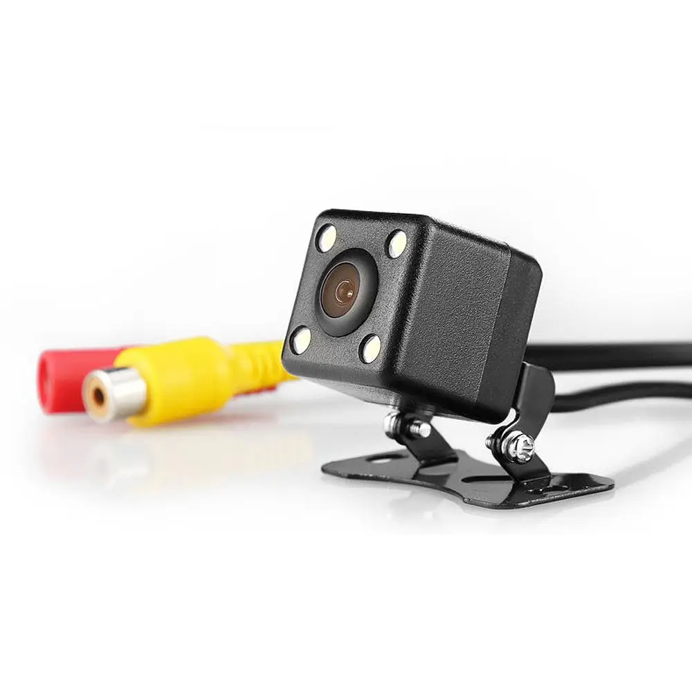 

Car Rear View Parking Camera With HD Night Led Lights For DVD Back up Reverse Rear View Camera With Parking Line +six meter wire