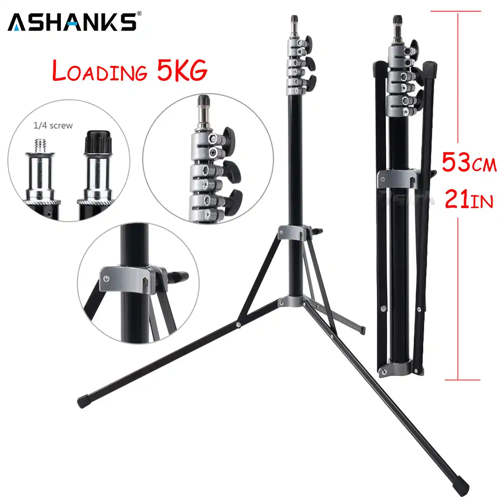 Ashanks 7ft 210cm Light Stand Photography Foldable Tripod E27 Lamp Holder For Photo Video Studio Lighting Lightweight Portable Ashanks 7ft 210cm Light Stand Photography Foldable Tripod E27 Lamp Holder For Photo Video Studio Lighting Lightweight Portable