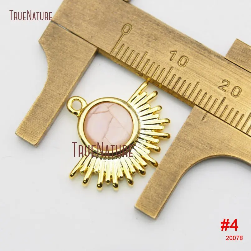 20181130-PM20074-Radial Round ShapeMixed ²ÄÖÊ Gold Pendant Sale_4
