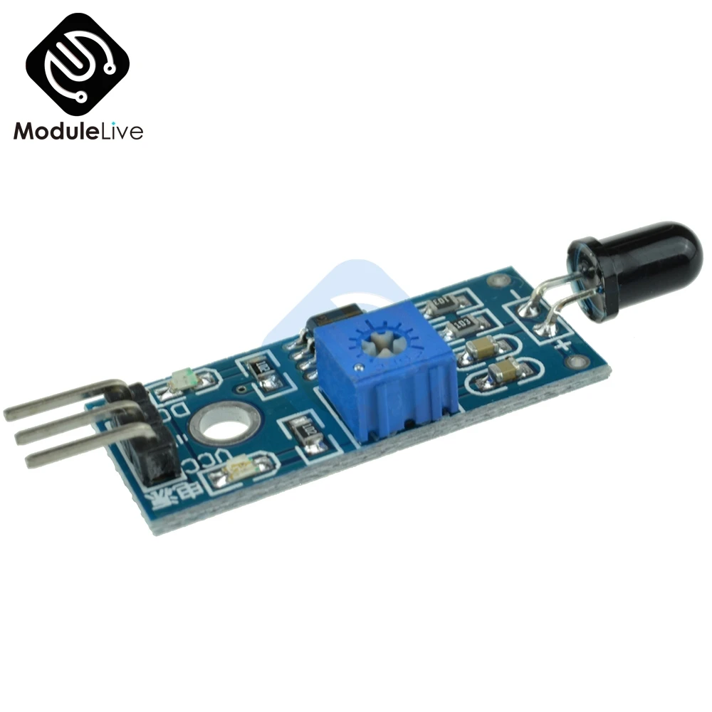 

3Pin Flame detection Sensor IR Infrared receiver control module 760nm-1100nm