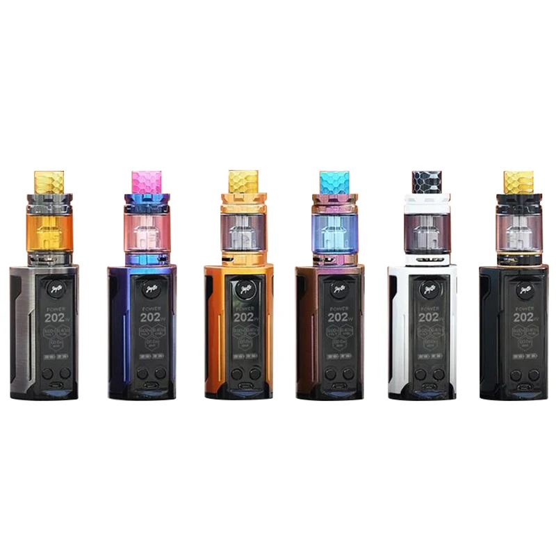 Wismec Reuleaux RX GEN3 Dual Kit with 5.8ML GNOME King Tank WM01 230W RX GEN 3 Dual Box MOD Electronic Cigarette Vape 02