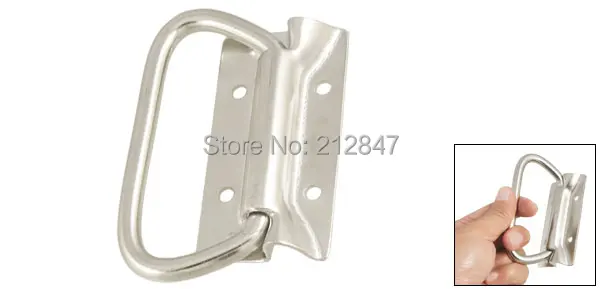 4 inch Puller Zinc Plated Silver Tone Iron Tool Box Chest Handle.jpgB