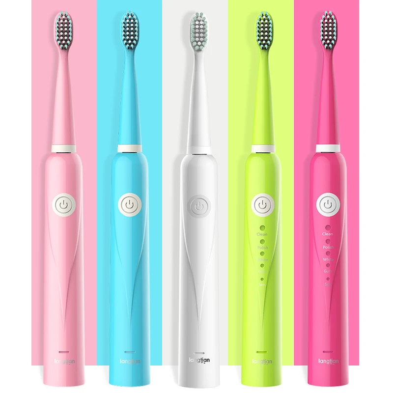 Electric Toothbrush For Children Kids Adults 5 Modes Ultrasonic Toothbrush Travel Rechargeable Sonic Tooth Brush 4 Heads LT-Z08A Electric Toothbrush For Children Kids Adults 5 Modes Ultrasonic Toothbrush Travel Rechargeable Sonic Tooth Brush 4 Heads LT-Z08A