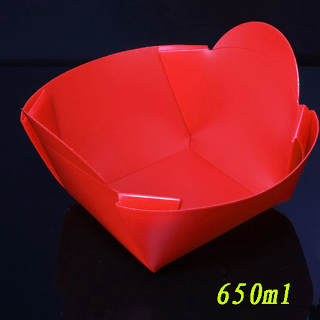 Foldable Camping Tableware Set Bowl Plate Cup Travel Kit Chopping Board Red Eco-friendly Outdoor Tablewares Travel Accessories