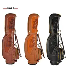 PGM High Quality PU Leather Dragon Golf Club Bag Men Vintage Waterproof Durable Bolsa de Golf 3 Colors Available PGM High Quality PU Leather Dragon Golf Club Bag Men Vintage Waterproof Durable Bolsa de Golf 3 Colors Available