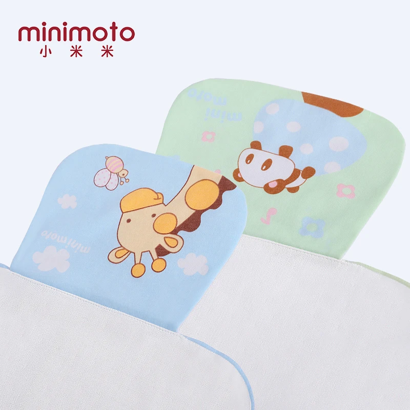 Minimoto мягкие детские хлопковые полотенца для новорожденных узоры детское полотенце для рук s кормление Протрите ткань уход за ребенком, младенец мыть