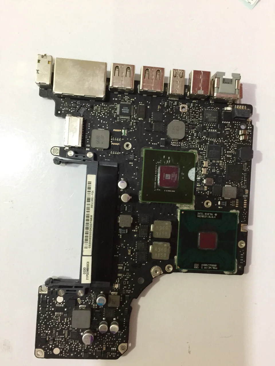 Материнская плата для ноутбука MacBook Pro A1278 Логическая 13 ƊG i5 2 3 GHZ 4 5 8 9 GHZ|ЖК-экран