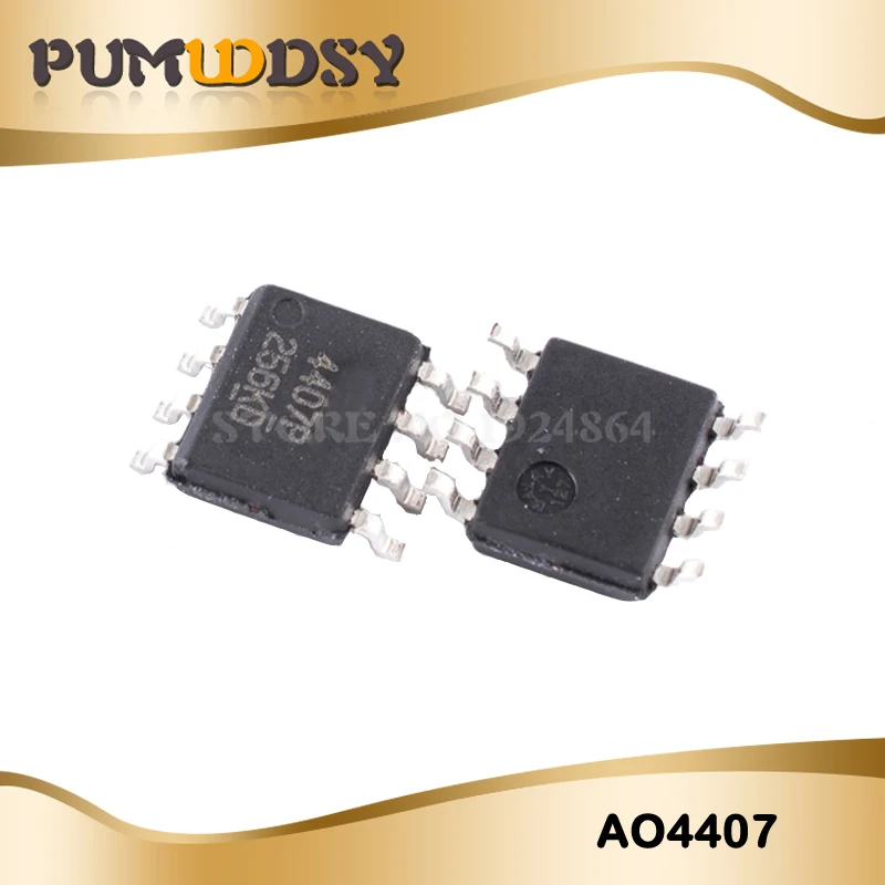 5PCS 4407 AO4407 AO4407A SOP8 P-Channel MOSFET IC Best