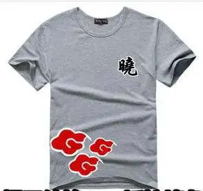 Мужская футболка с логотипом Итачи учихи из аниме Наруто Акацуки|men tshirt|t shirtlogo t