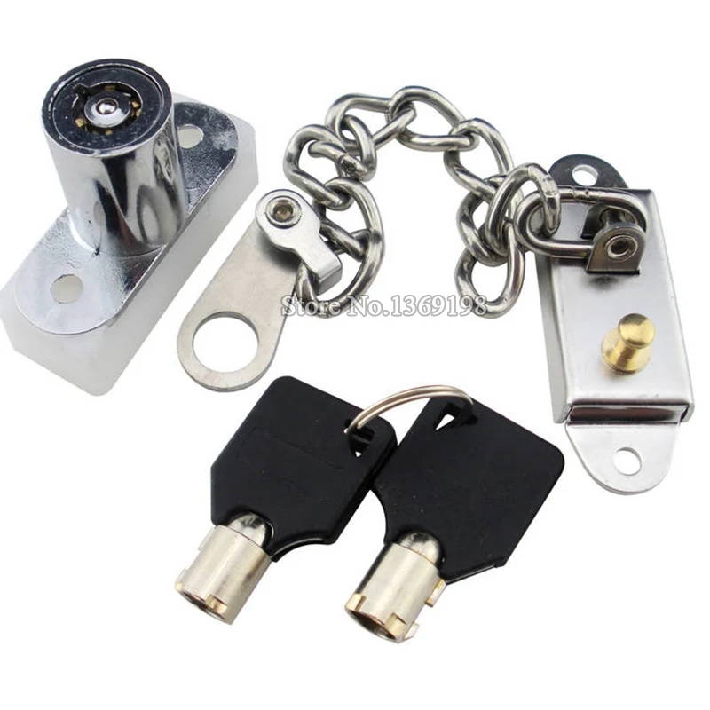Hot 8PCS Window Security Chain Lock Restrictor Child Safety Stainless