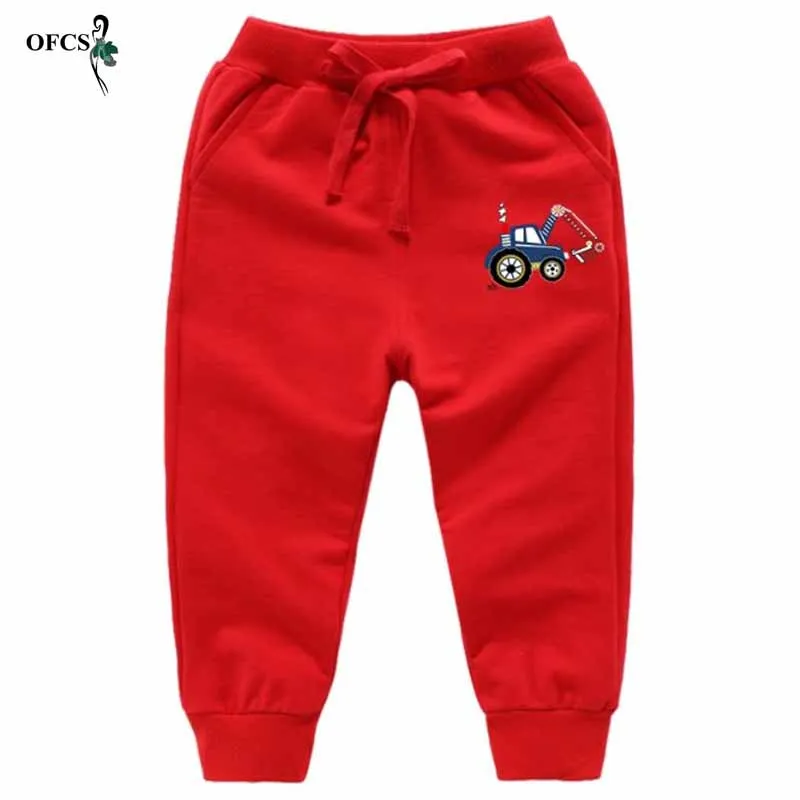 Teenagers Pants Solid Cartoon Boys Girls Casual Sport Pants Jogging for 18M-12Year for girls pants boys pants kids pants girls trousers