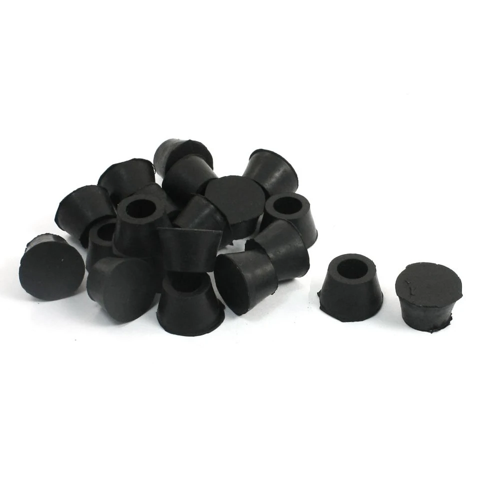 HGHO-20PCS أسود كرسي الأريكة طاولة المطاط الأثاث الساق قبعات نهاية 16 ملليمتر ضياء HGHO-20PCS أسود كرسي الأريكة طاولة المطاط الأثاث الساق قبعات نهاية 16 ملليمتر ضياء