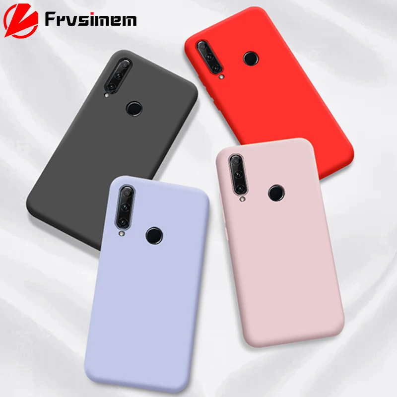 Для Huawei Honor 20 Lite Pro View V20 V чехлы для телефонов чехол из жидкого силикона ТПУ мягкий