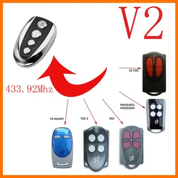 

V2 Phoenix 2 4 HANDY TSC4 TRC TXC remote control 433.92mhz gate garage door V2 433.92mhz remote control