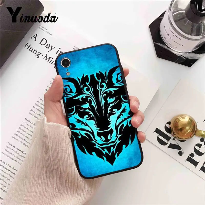 angry Animal wolf Face Pattern