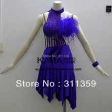 Kaka-l130425, Для женщин Костюмы для латиноамериканских танцев Одежда для танцев, Обувь для девочек сальса конкуренция платье Танго Самба Румба Чача платье, Костюмы для латиноамериканских танцев платье для танцев для продажи