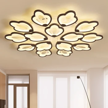 

New LED Chandeliers For Living Room Bedroom Diningroom Fixture Dimming Modern Chandelier Ceiling lamp home lighting luminarias