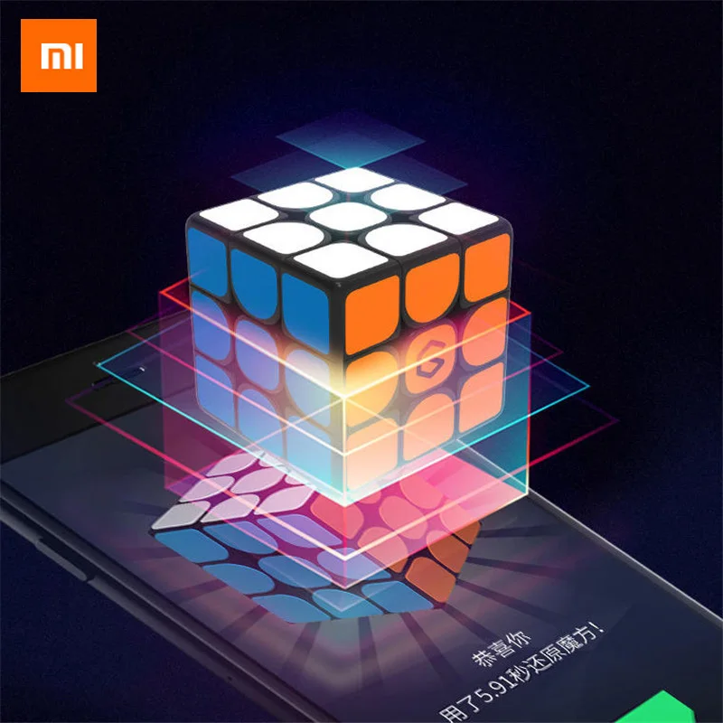  [Update Version ] Original Xiaomi Mijia Giiker i3s AI Intelligent Super Cube Smart Magic Magnetic B