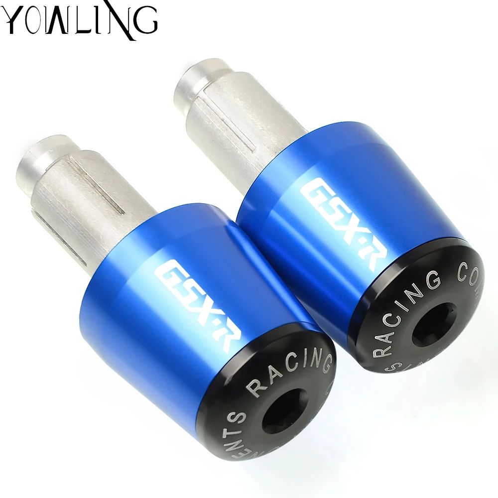 

For Suzuki GSXR 600 750 GSX-R 600 750 GSX-R750 GSX650F SV650/SV650S Motorcycle CNC 22MM Handlebar Grips Handle Bar Cap End Plugs