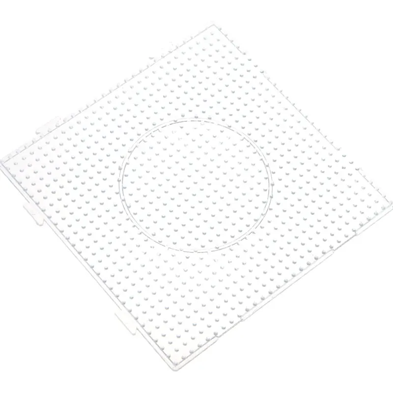 6 шт./компл. 5 мм Хама бусина Pegboard 14 5x14 см квадратная форма перлер бусины/диаметр 15