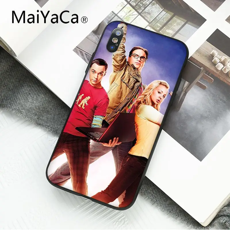 Чехол MaiYaCa The Big Bang Theory для телефона iphone 11 Pro 11Pro MAX 8 7 6S Plus X XS MAX 5 5S SE XR 10