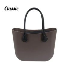 Neue Farbe Klassischen Big Size O tasche stil Tasche Mit Schwarz und Weiß Leinwand Legen Inneren und leder Griffe Obag mode frauen tasche