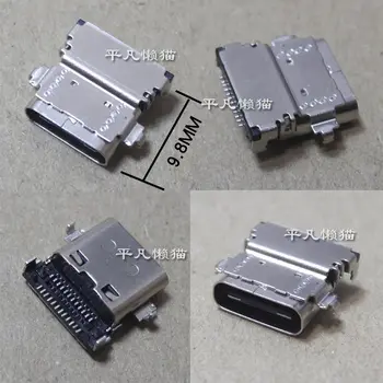 

Free shipping notebook Type-C USB3.1 24 pin Double row 12 pin L=9.8MM Power connector Charging head