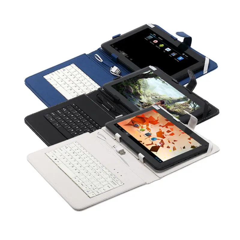 

Qual Core Bluetooth 10.1 inch Android 4.4 Tablets PCs Qual Core Camera 1.5GHz 8GB/1GB 1024x600 Bundle Keyboard cover tablet pc