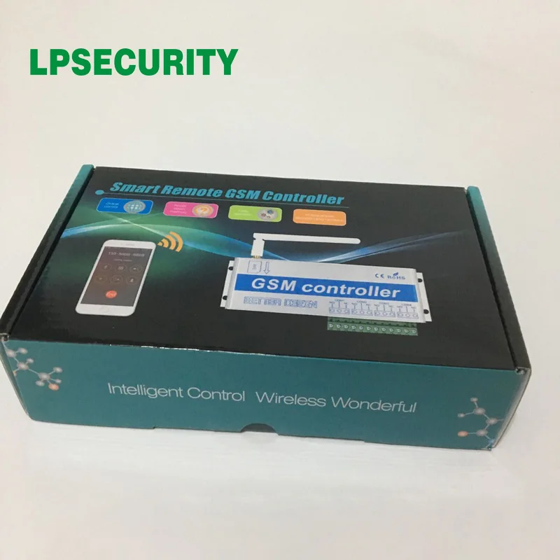 LPSECURITY CL4-GSM 4-реле GSM SMS/циферблат сроки Управление; сервер дистанционного Управление насос ворота