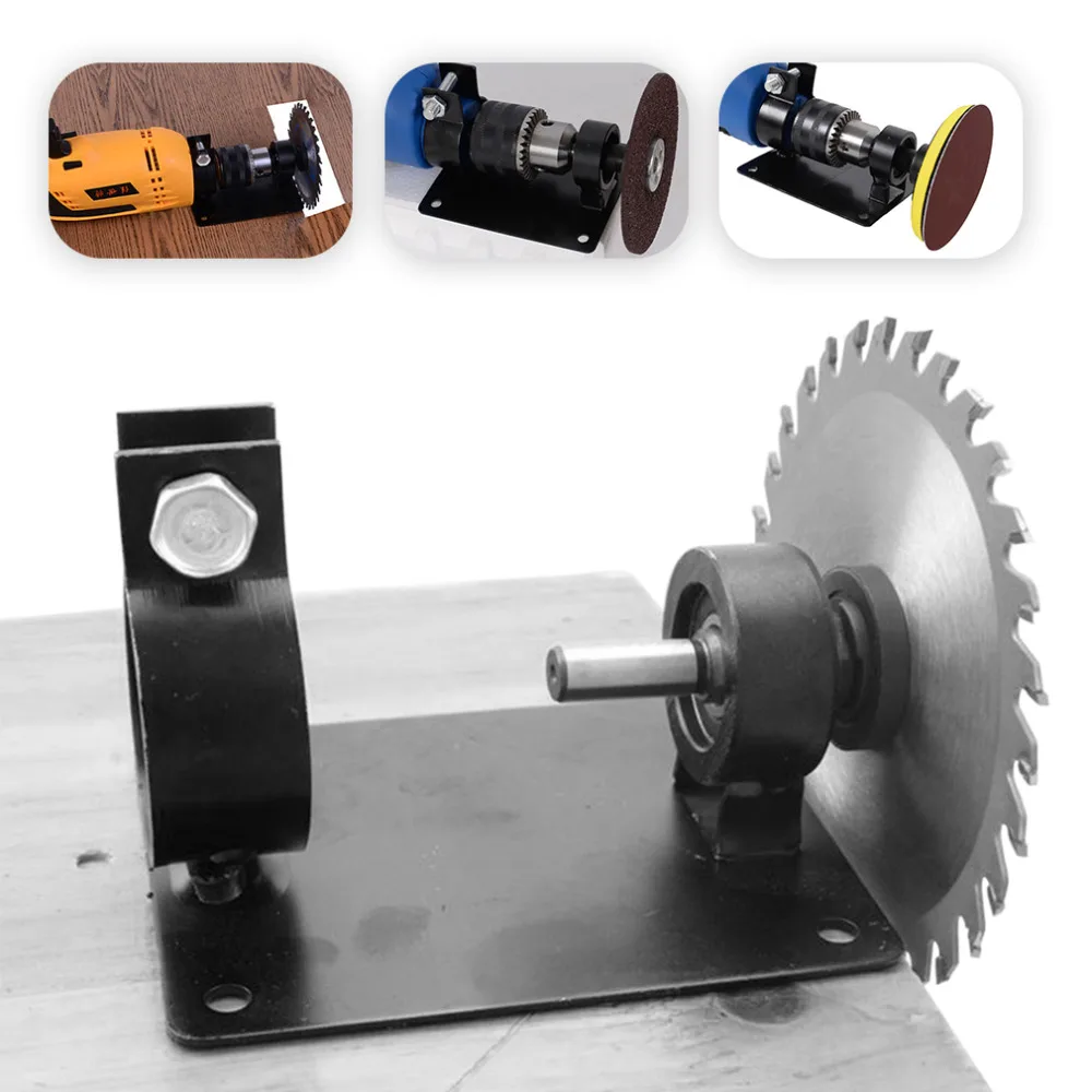 13mm Electric Drill Cutting Holder Polishing Grinding Bracket Seat