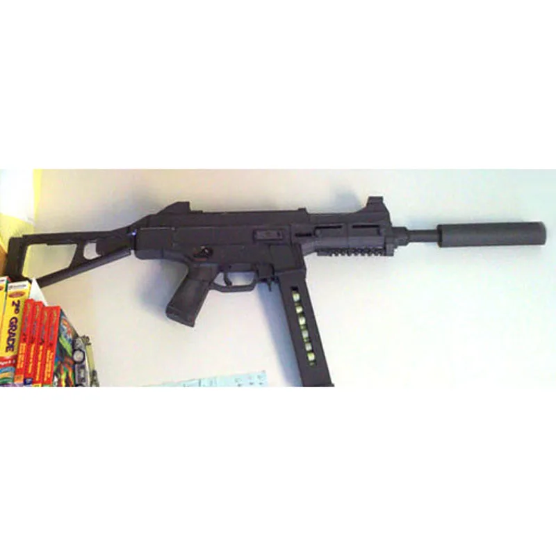 DIY 1:1 HK UMP 45 Sub Machine Gun Бумажная модель для сборки ручной работы 3D головоломка игра