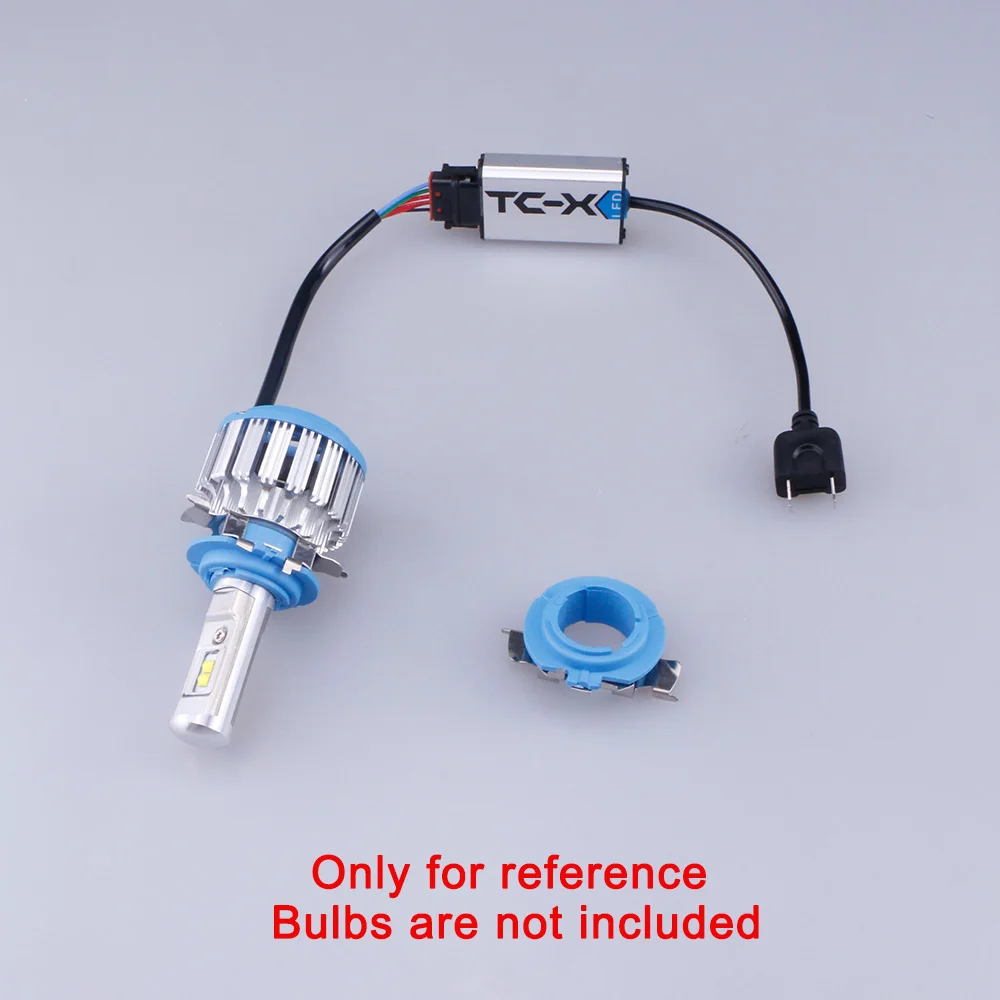 For Qashqai Regal Lacrosse Excelle GT New Sagitar Magotan Bora A3 A4L A6L FRV X5 2PCS H7 LED Headlight Bulbs Adapter Base Holder