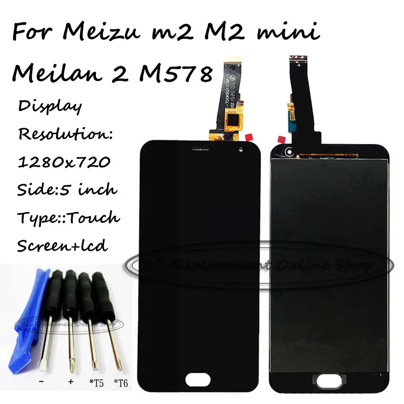 imágenes para Negro lcd + tp para meizu m2 m2 mini/meilan 2 M578 Pantalla LCD con Digitalizador de la Pantalla Táctil Smartphone + Envío herramientas imágenes para Negro lcd + tp para meizu m2 m2 mini/meilan 2 M578 Pantalla LCD con Digitalizador de la Pantalla Táctil Smartphone + Envío herramientas