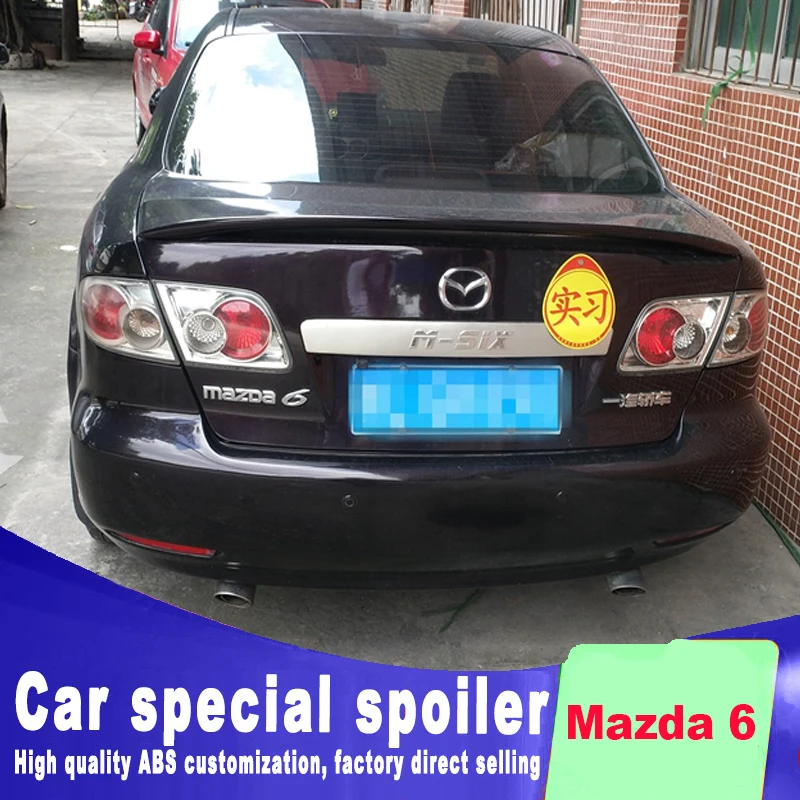 Золотой код модели дизайн Спойлер 2003 до 2016 для Mazda 6 спойлер высокое качество АБС