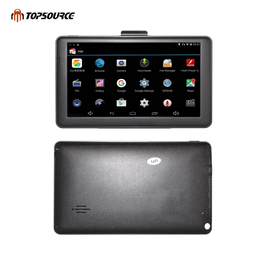 TOPSOURCE Android Автомобильный gps навигатор wifi Bluetooth FM Автомобильный навигатор sat nav navitel/Европа/США/Россия/Великобритания карта