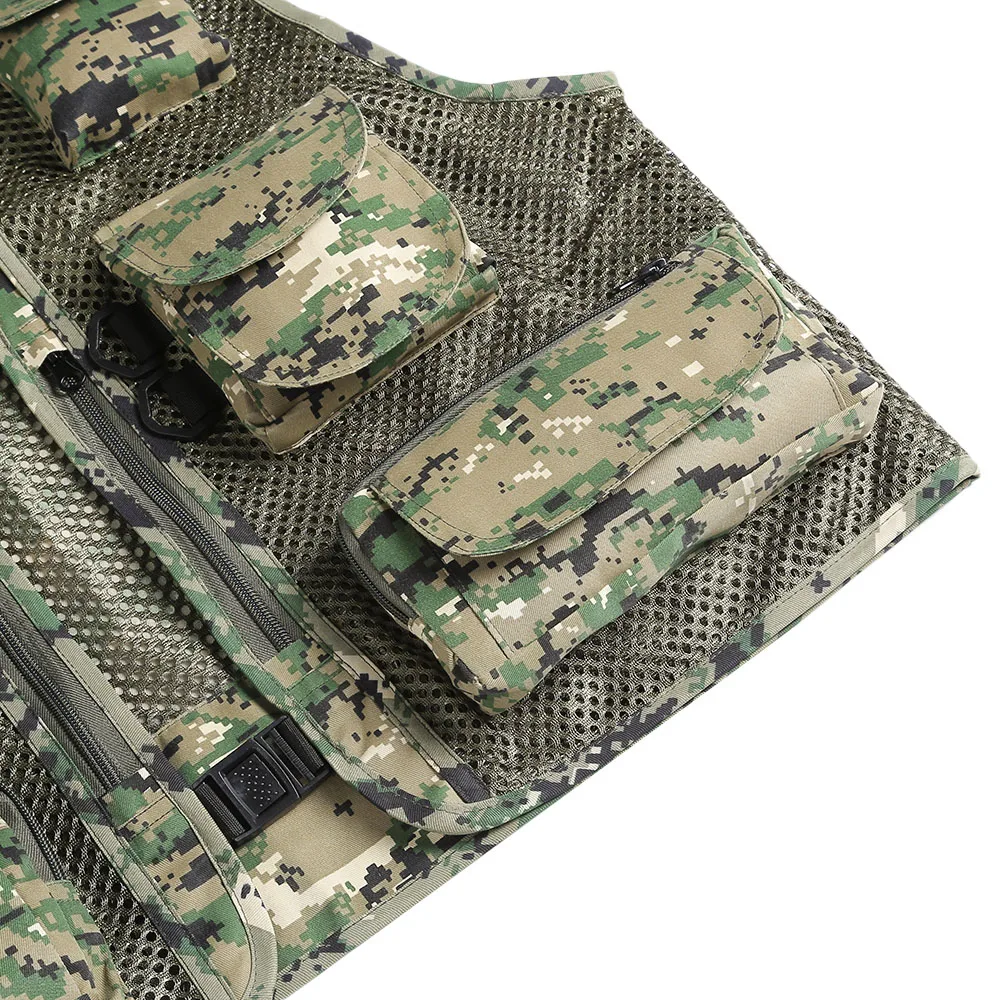 LEO 27913 DC 3 цвета M L XL XXL XXXL уличные для охоты и рыбалки сетчатый жилет с несколькими