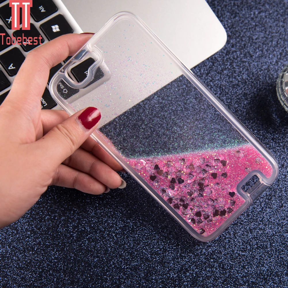 

Tobebest Huawei G7 Dynamic Liquid Glitter Sand Quicksand Star Soft TPU Case For Huawei Ascend G7 Crystal Clear Back Cover
