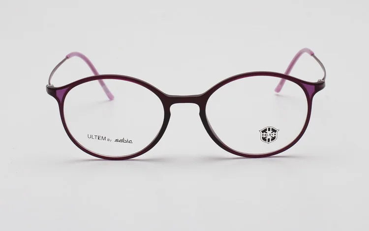 Ultem мужские очки винтажные круглые очки женские очки оправа Вольфрам Титан Оптические высококачественные красные очки Cerceve