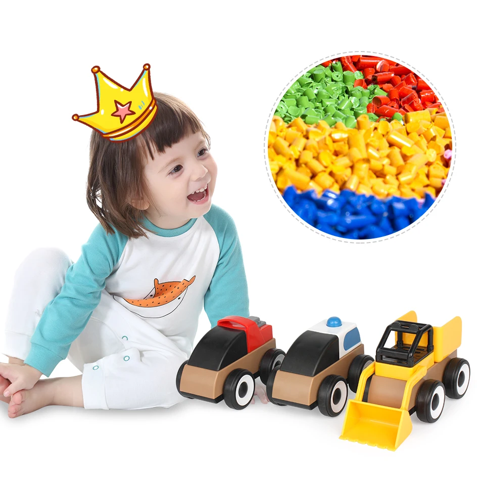 DIY креативные красочные большие размеры инженерные транспортные средства Строительные кирпичи демонтаж Собранный автомобиль обучающая игрушка для детей