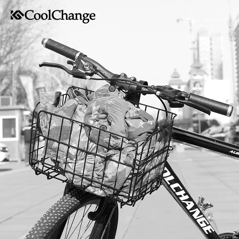 Top CoolChange Foldable Bicycle Basket Road MTB Cycling Large Volume Bag Front Rear Hanging Bike Storage Bag Portable Accessories 5 Top CoolChange Foldable Bicycle Basket Road MTB Cycling Large Volume Bag Front Rear Hanging Bike Storage Bag Portable Accessories 5