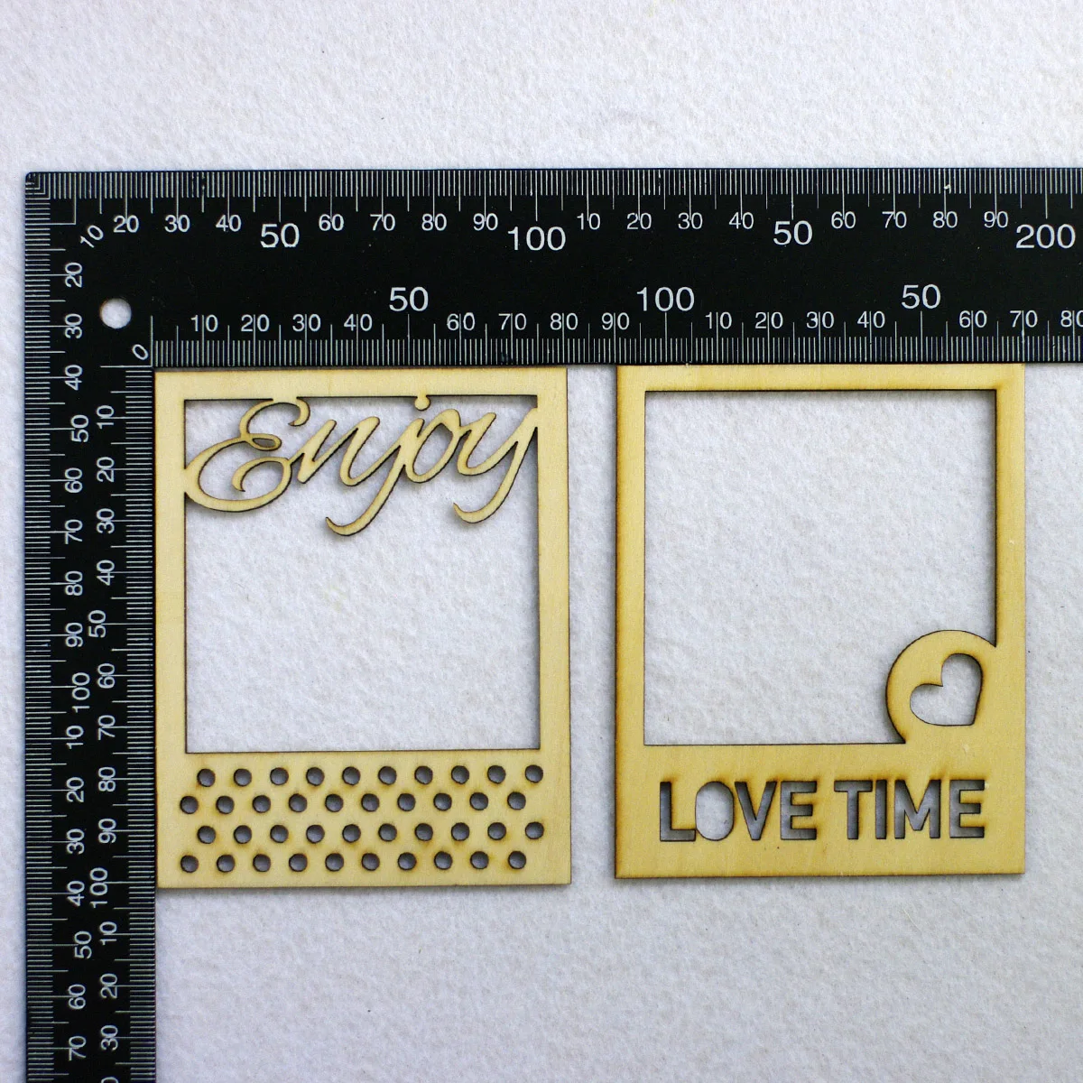 Qjing 24 шт./партия 7,9X9,9 см Наслаждайтесь временем любви деревянные поделки украшения дома свадебные фотографии Декор DIY скрапбук wf206
