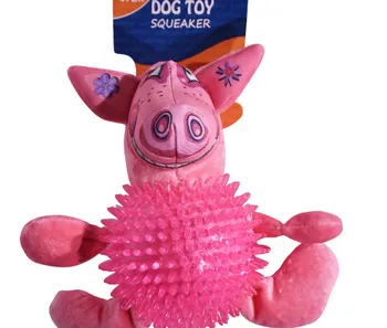 

usd7.8/pc Free shipping pet dog puppy toys plush toy squeaker toys for TPR toys for pet 5pcs/lot