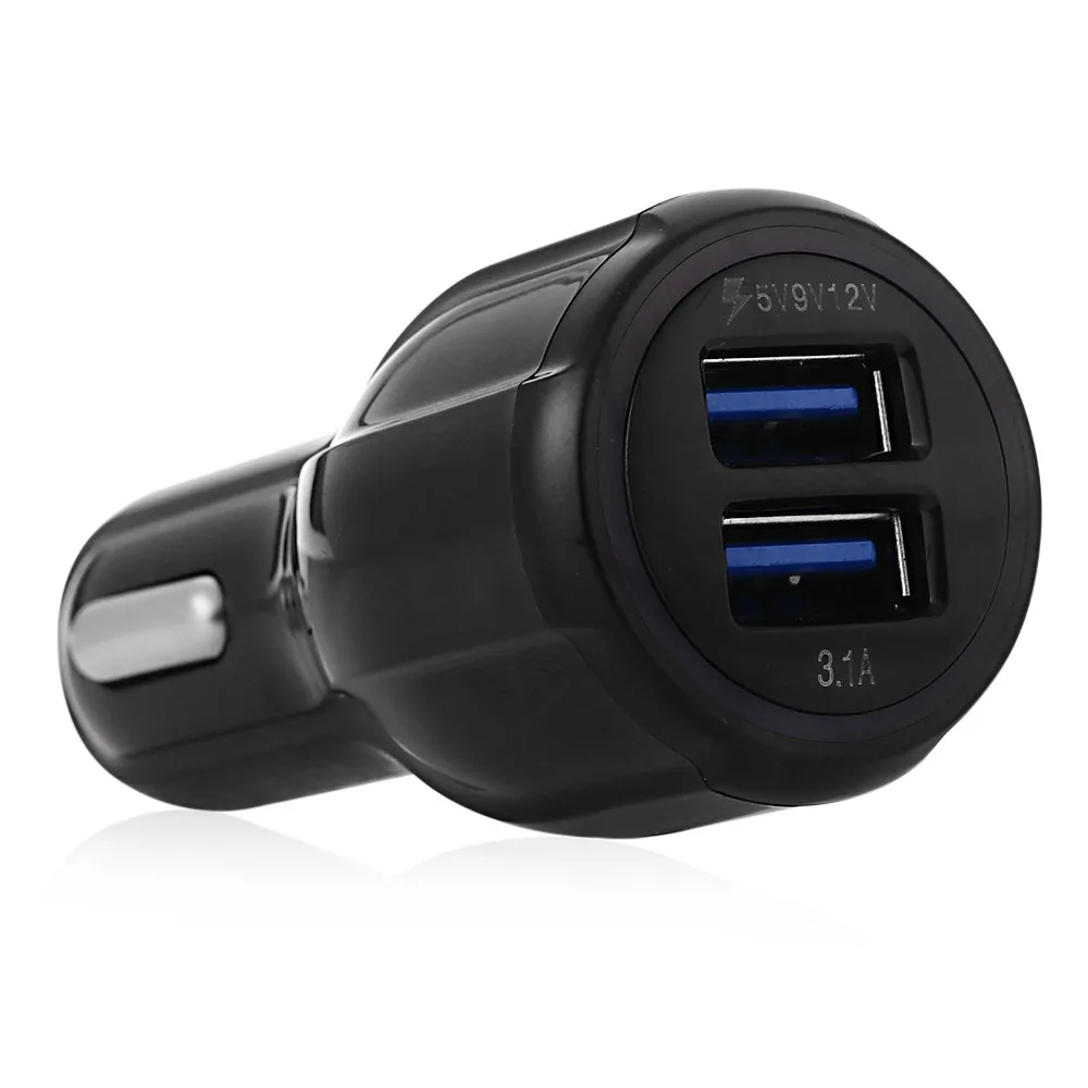 

Certificated QC2.0 Dual USB Car Charger Quick Charge Adapter for Phones Accesorios de coche #YL5