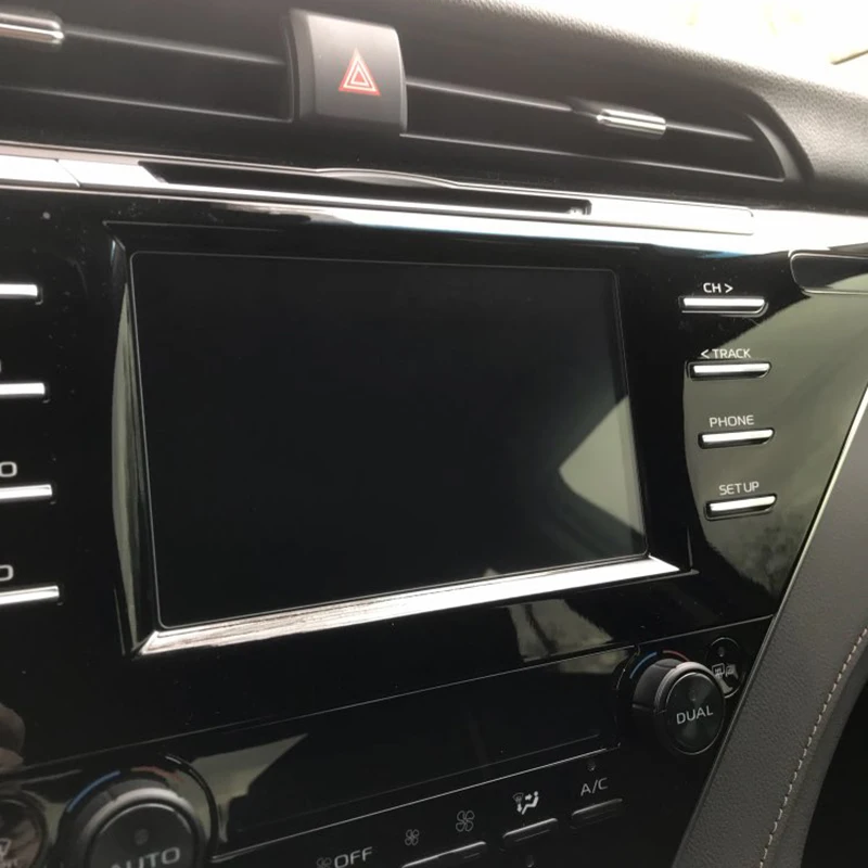 Buendeer 7 дюймов 8 для Toyota Camry 2017 2018 Автомобильная наклейка GPS навигация Закаленное