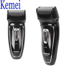 Kemei KM-8013 Rechargeable Electric Razor Electric Shaver for Men Shaver Barbeador Replacement head Use 35 Minute Also For Women