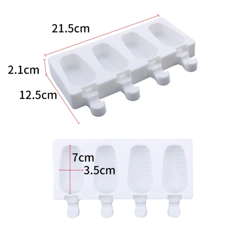 4-28 силиконовые полости для заморозки мороженого формы конфеты бар делая инструмент сок формы для мороженого детей поп лоток для мороженого на палочке льда производитель кубиков